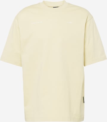 T-Shirt G-Star RAW en beige : devant