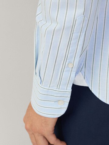 Coupe slim Chemise Hackett London en bleu