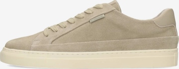 Baskets basses PS Poelman en beige : devant