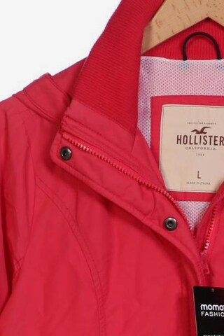 HOLLISTER Jacket & Coat in L in Pink