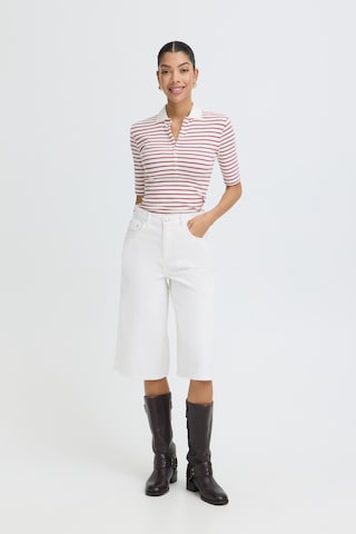 Regular Pantalon b.young en blanc : devant