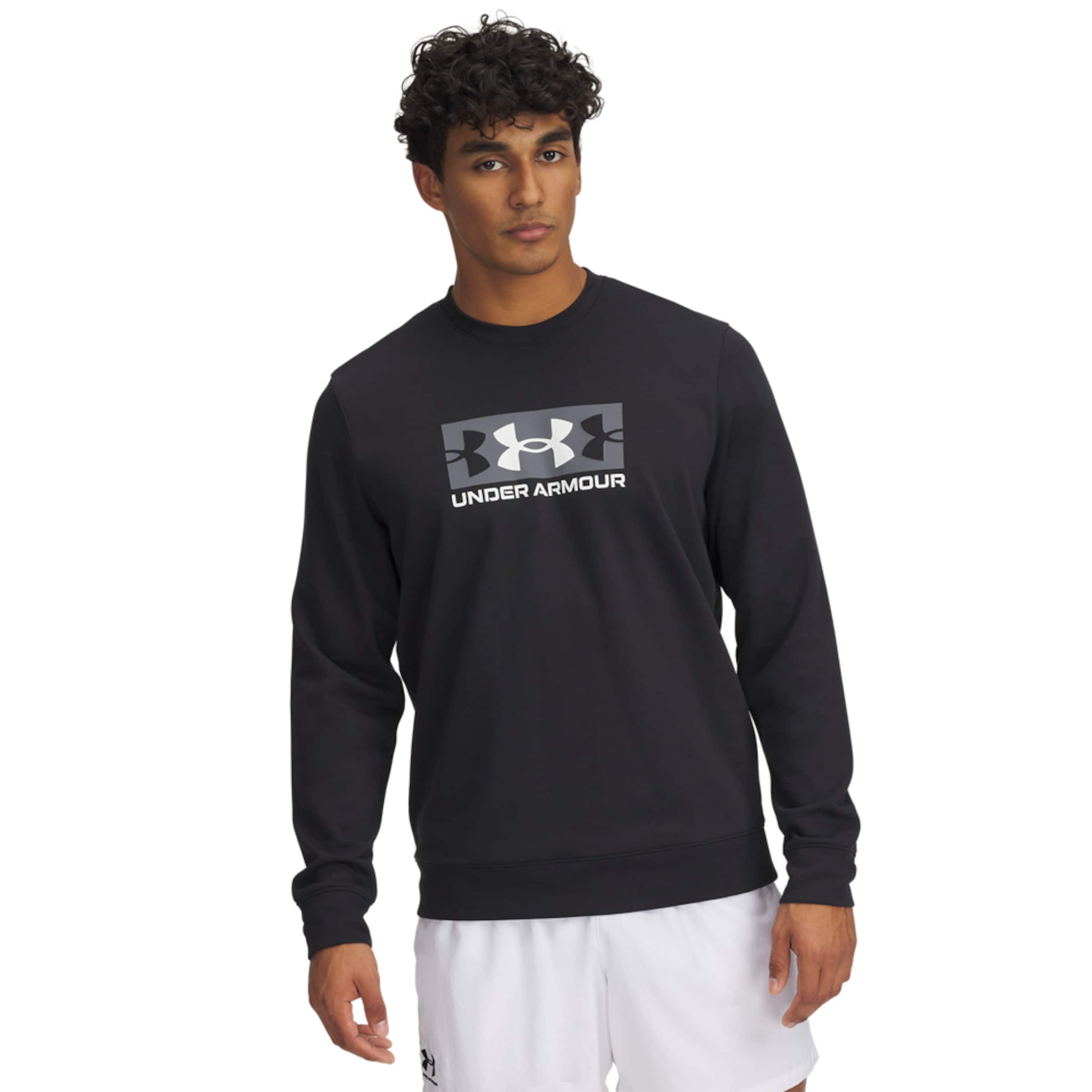 UNDER ARMOUR Sportshirt in Schwarz: Vorderseite