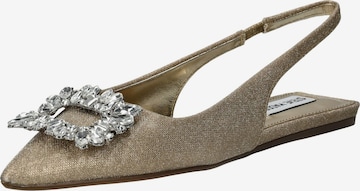 STEVE MADDEN Ballerina in Gold: front