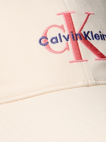 Casquette Calvin Klein en beige