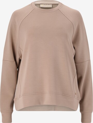 Felpa sportiva 'Jacey' di Athlecia in beige: frontale