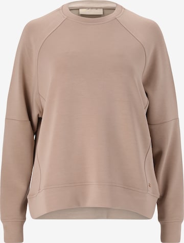 Athlecia Athletic Sweatshirt 'Jacey' in Beige: front
