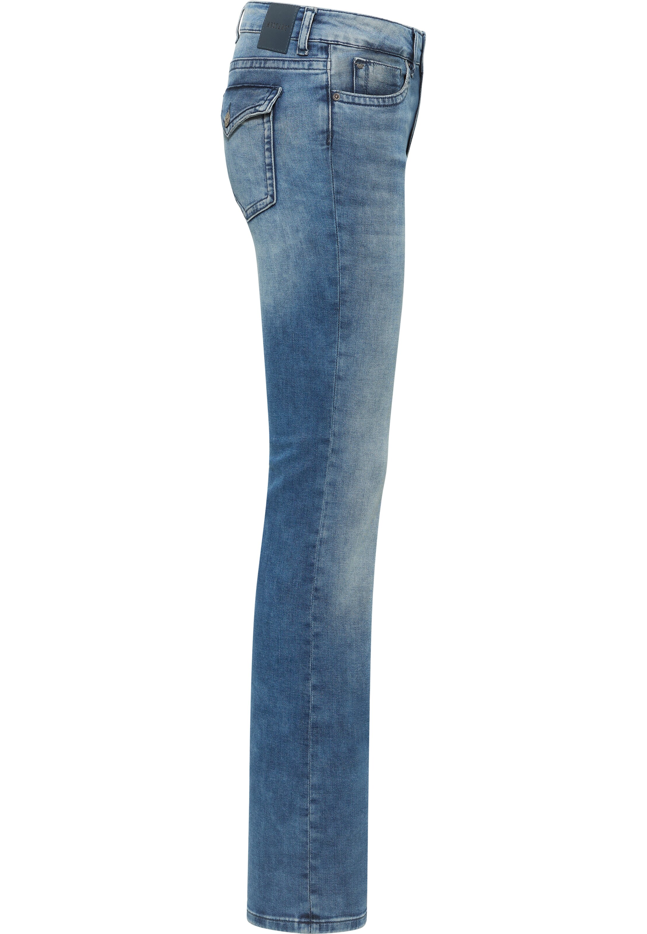 MUSTANG Bootcut Jeans 'Shelby' in Blau