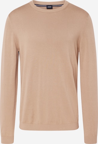 JOOP! Sweater 'Luxos' in Brown: front