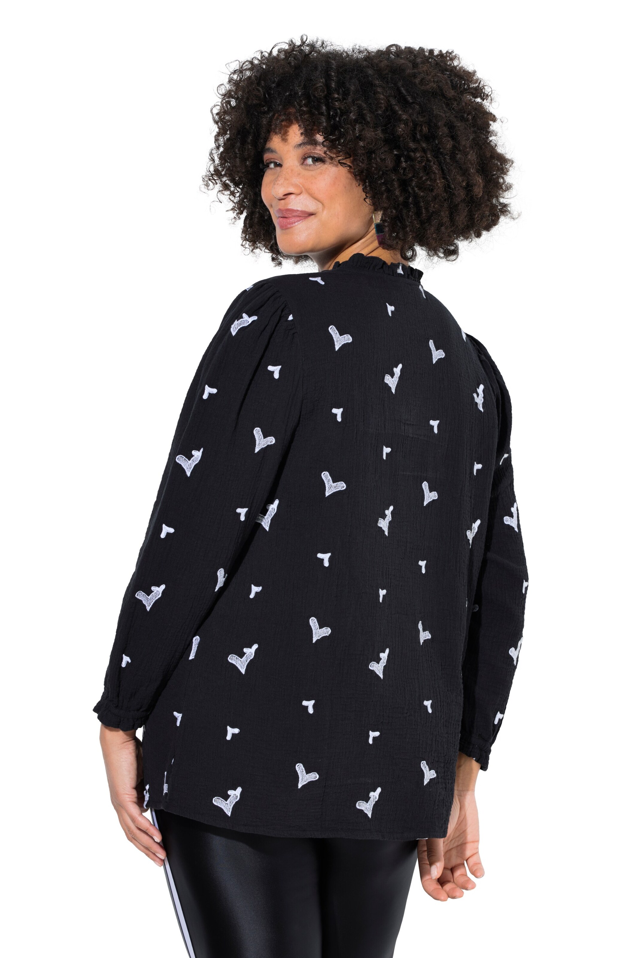 Angel of Style Blouse in Black