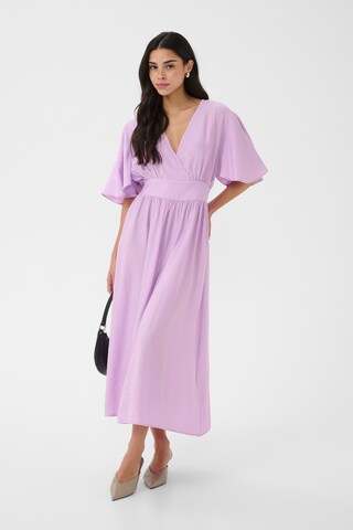 Robe 'Asirena' Kaffe en violet : devant