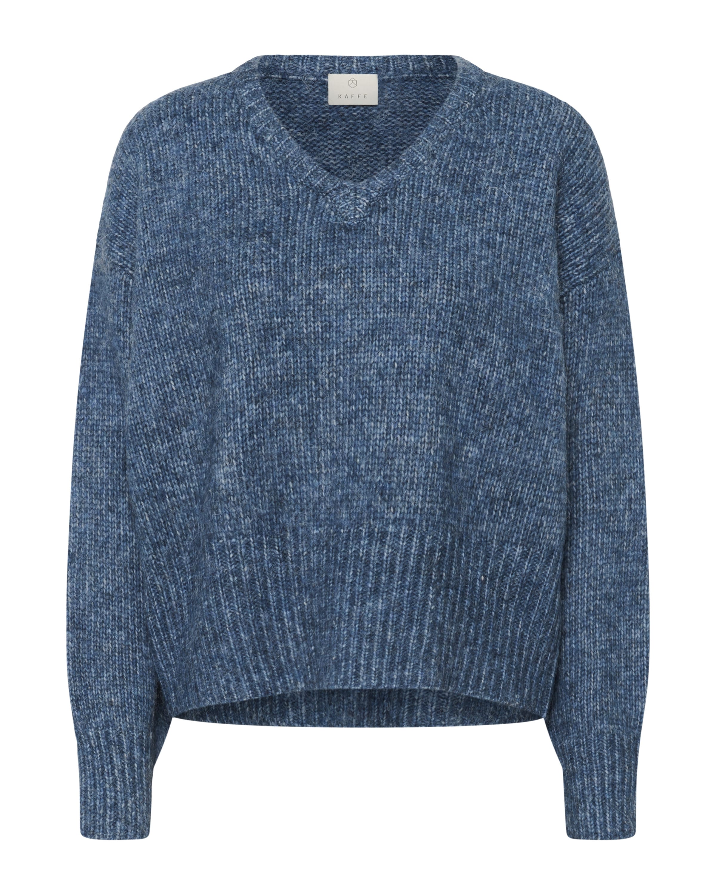 Kaffe Πουλόβερ 'Trina' σε μπλε: μπροστά