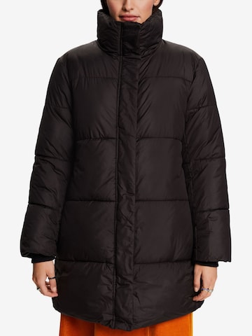 ESPRIT Winter Jacket in Black: front