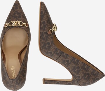 MICHAEL Michael Kors - Sapatos de salto 'TIFFANIE' em castanho