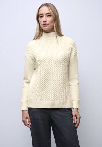 STREET ONE Sweater in Beige: front