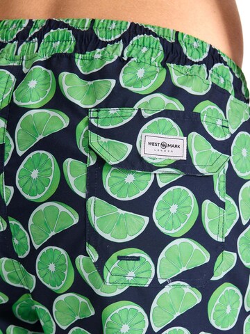 WESTMARK LONDON Board Shorts 'STRIPE' in Green