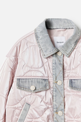 Veste mi-saison Desigual en rose