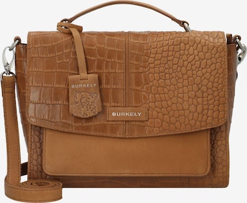 Burkely Crossbody Bag in Brown: front