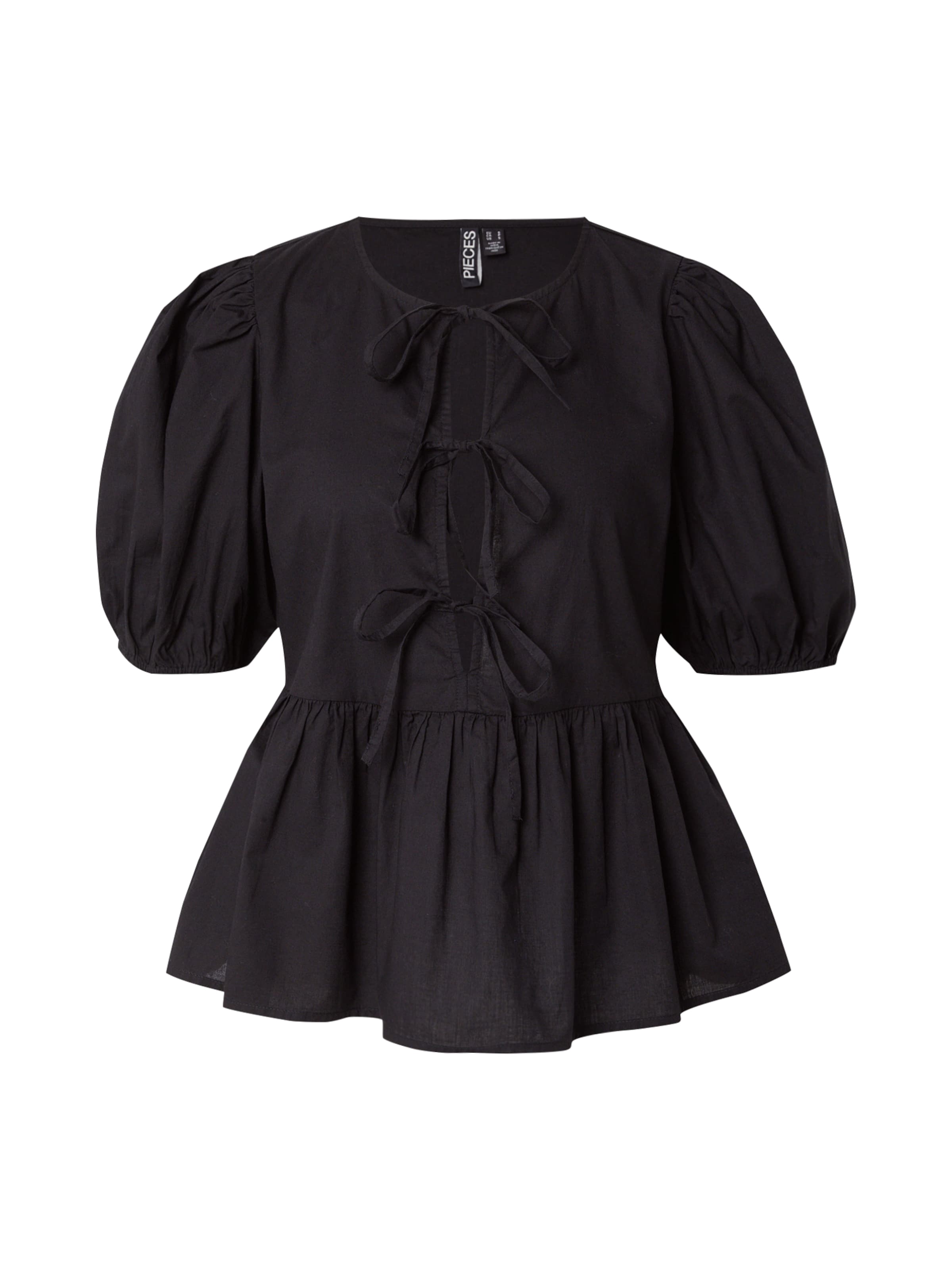 PIECES - Blusa 'PCJOLLY' en negro: frente