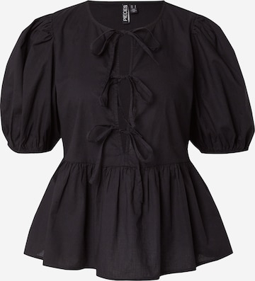PIECES - Blusa 'PCJOLLY' en negro: frente