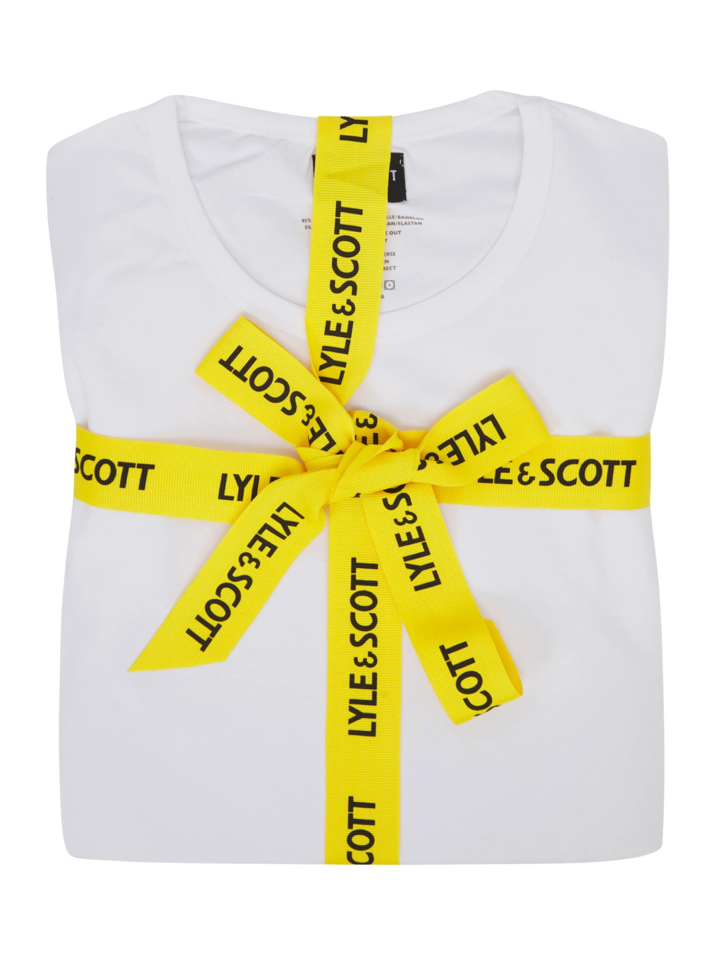 Lyle & Scott - Pijama curto 'Charlie' em cinzento
