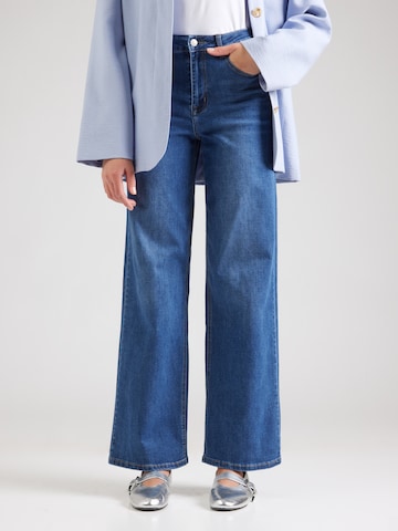 Hailys Wide leg Jeans 'Ka44ddy' in Blue: front
