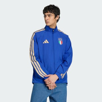 Giacca per l'allenamento 'Italien Anthem' di ADIDAS PERFORMANCE in blu: frontale