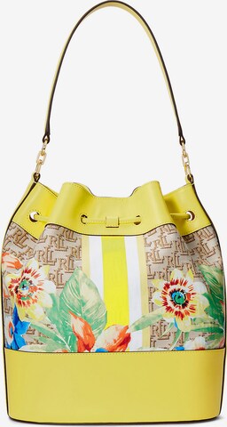 Borsa a sacco 'ANDIE' di Lauren Ralph Lauren in giallo