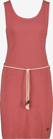 Alife and Kickin - Vestido de verano en rojo: frente