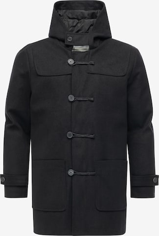 Ragwear Winter coat 'Duffie' in Black: front