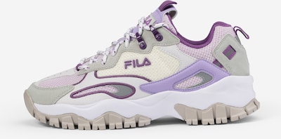 FILA Platform trainers 'RAY TRACER TR2' in Grey / Lavender / Blackberry / White, Item view