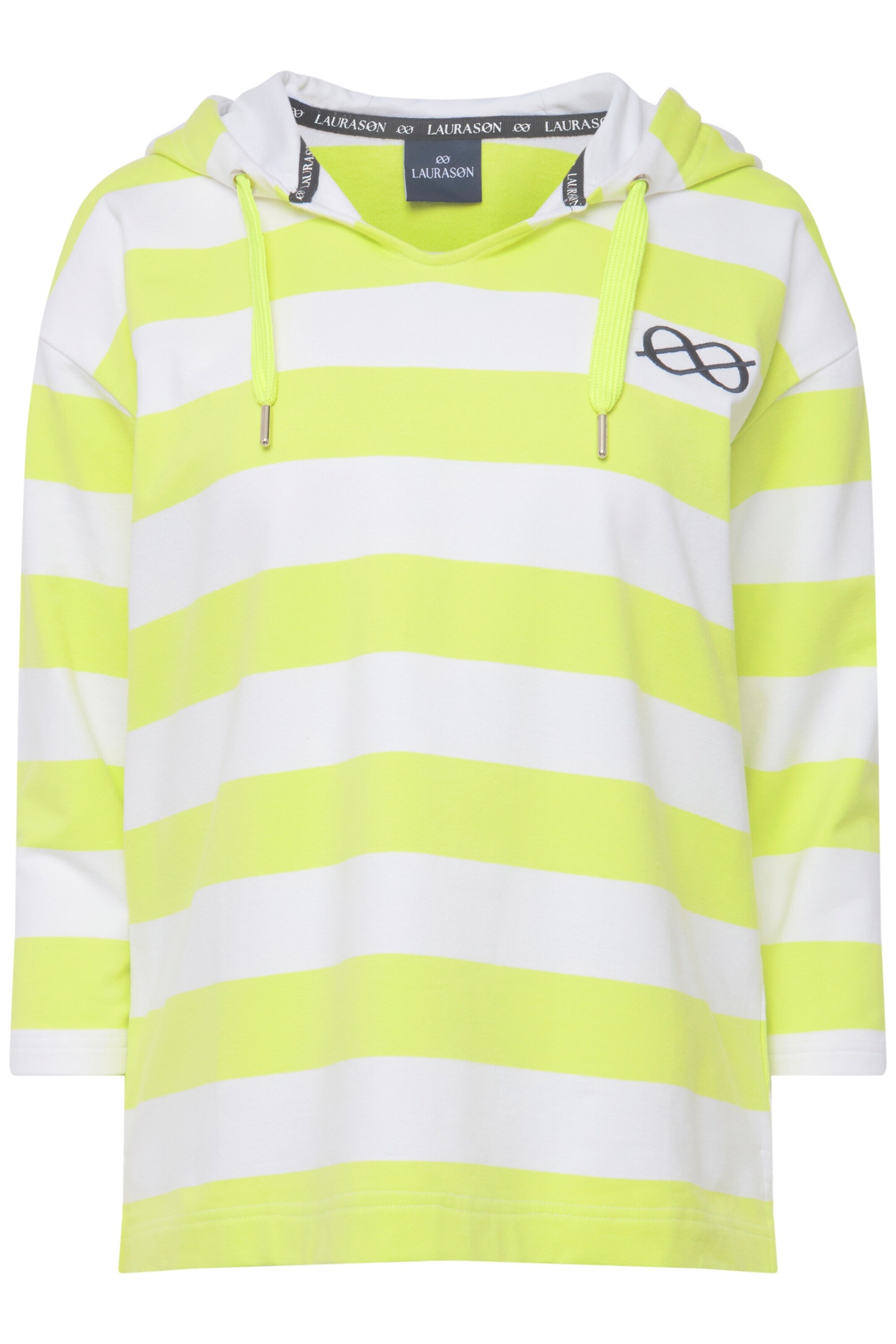 LAURASØN Sweatshirt in Gelb: Vorderseite