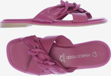 MARCO TOZZI Sandalen 38 in Pink: predná strana