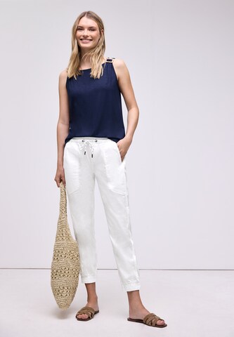 STREET ONE Slim fit Pants in White