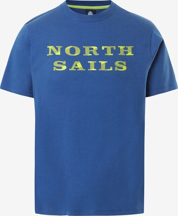 T-Shirt North Sails en bleu : devant