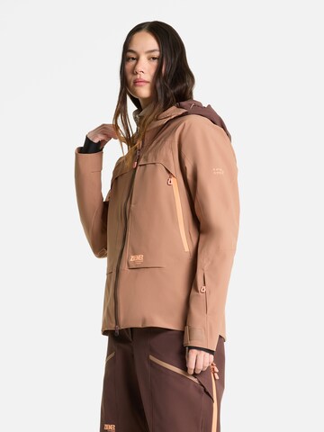 ZIENER Outdoor Jacket in Brown