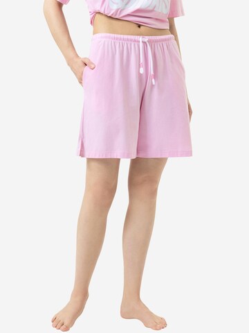 Mey Pajama Pants 'Solid Love' in Pink