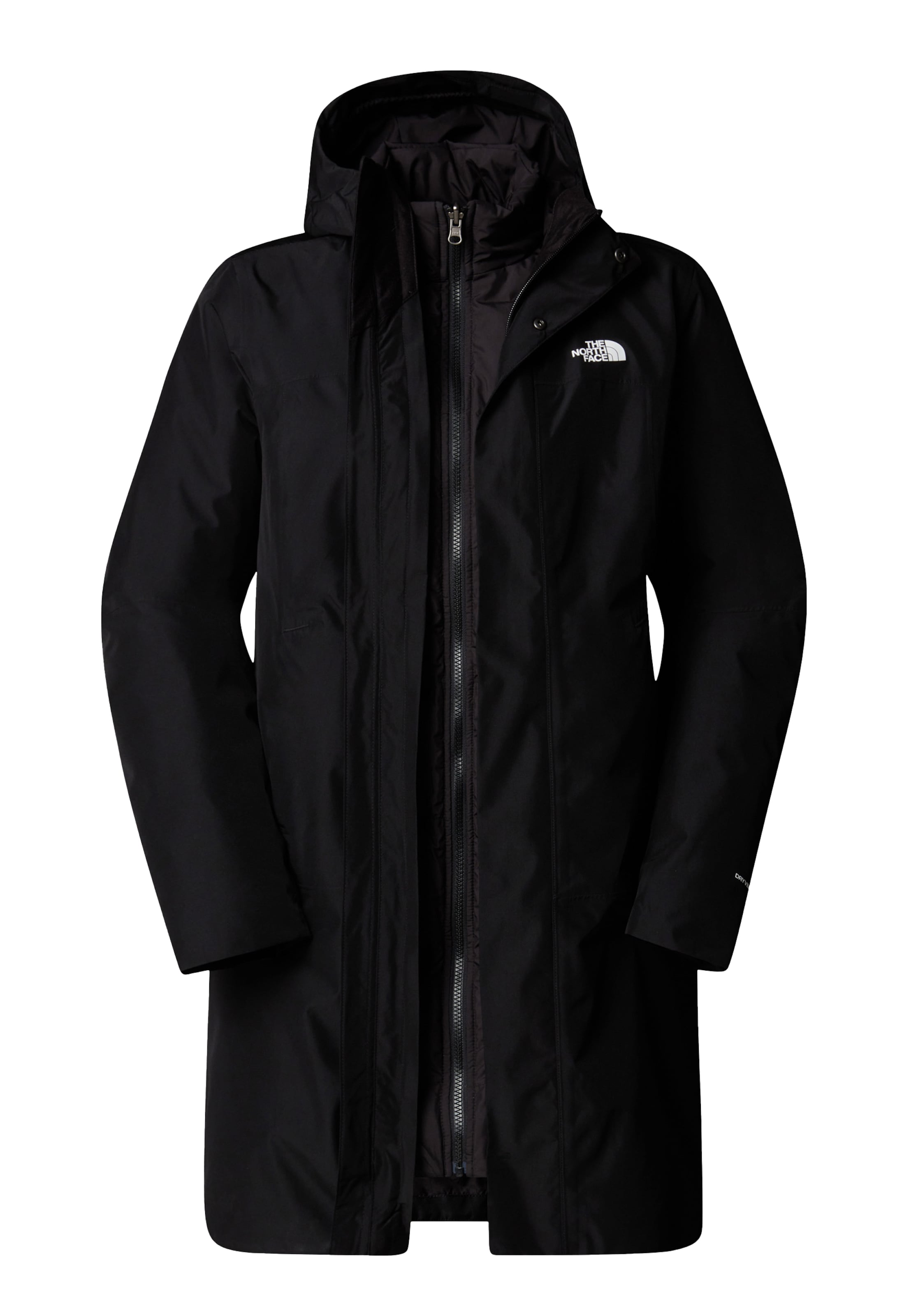 THE NORTH FACE Outdoorjas 'SUZANNE TRICLIMATE 2.0' in Zwart: voorkant