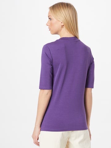 purpurinė COMMA Marškinėliai