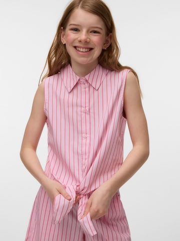 Vero Moda Girl - Blusa 'VMFriba' en rosa: frente