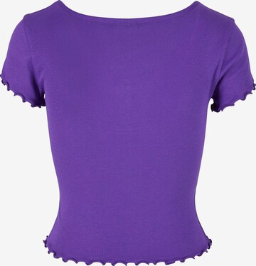 T-shirt Urban Classics en violet