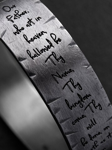 Bracelet 'THE LORD'S PRAYER' REYTEL en argent