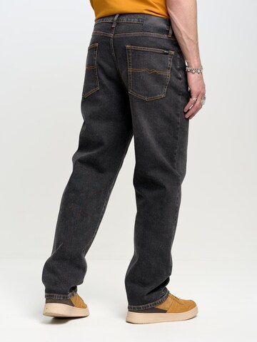 BIG STAR Loosefit Jeans 'ISAAC' in Grijs