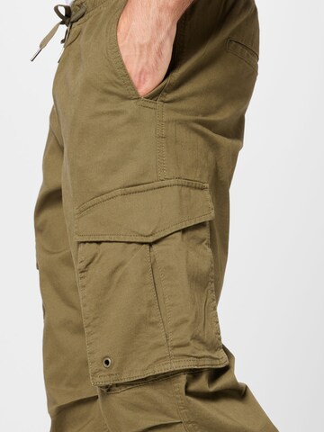 JACK & JONES Tapered Cargobroek 'Kane Noah' in Groen