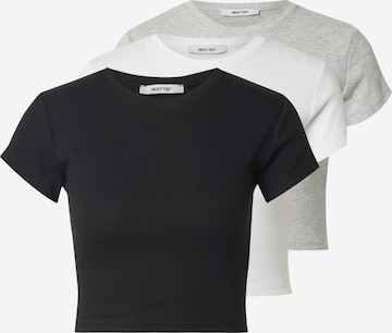 ABOUT YOU Тениска 'Loryn' в сиво: отпред