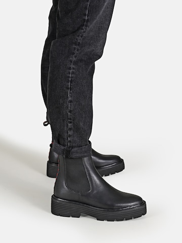 Crickit Chelsea boots 'Ninja' in Zwart