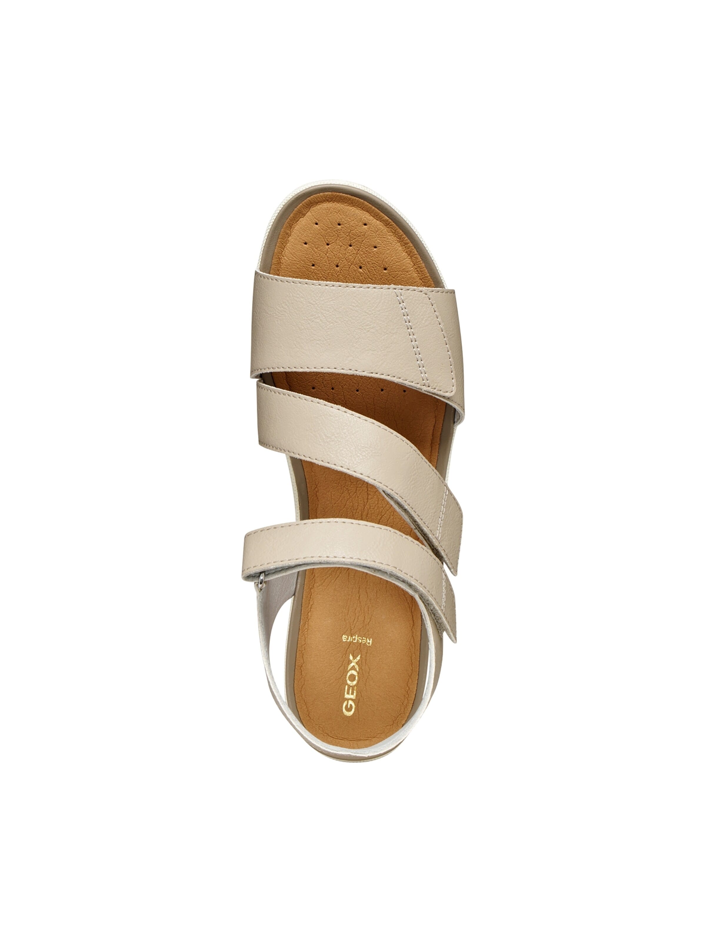 GEOX Sandały 'Vega-Sandalen mit Klettverschluss' w kolorze złoty