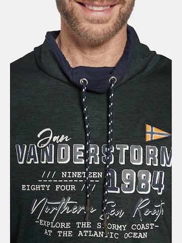 Jan Vanderstorm Sweatshirt ' Sverre ' in Groen