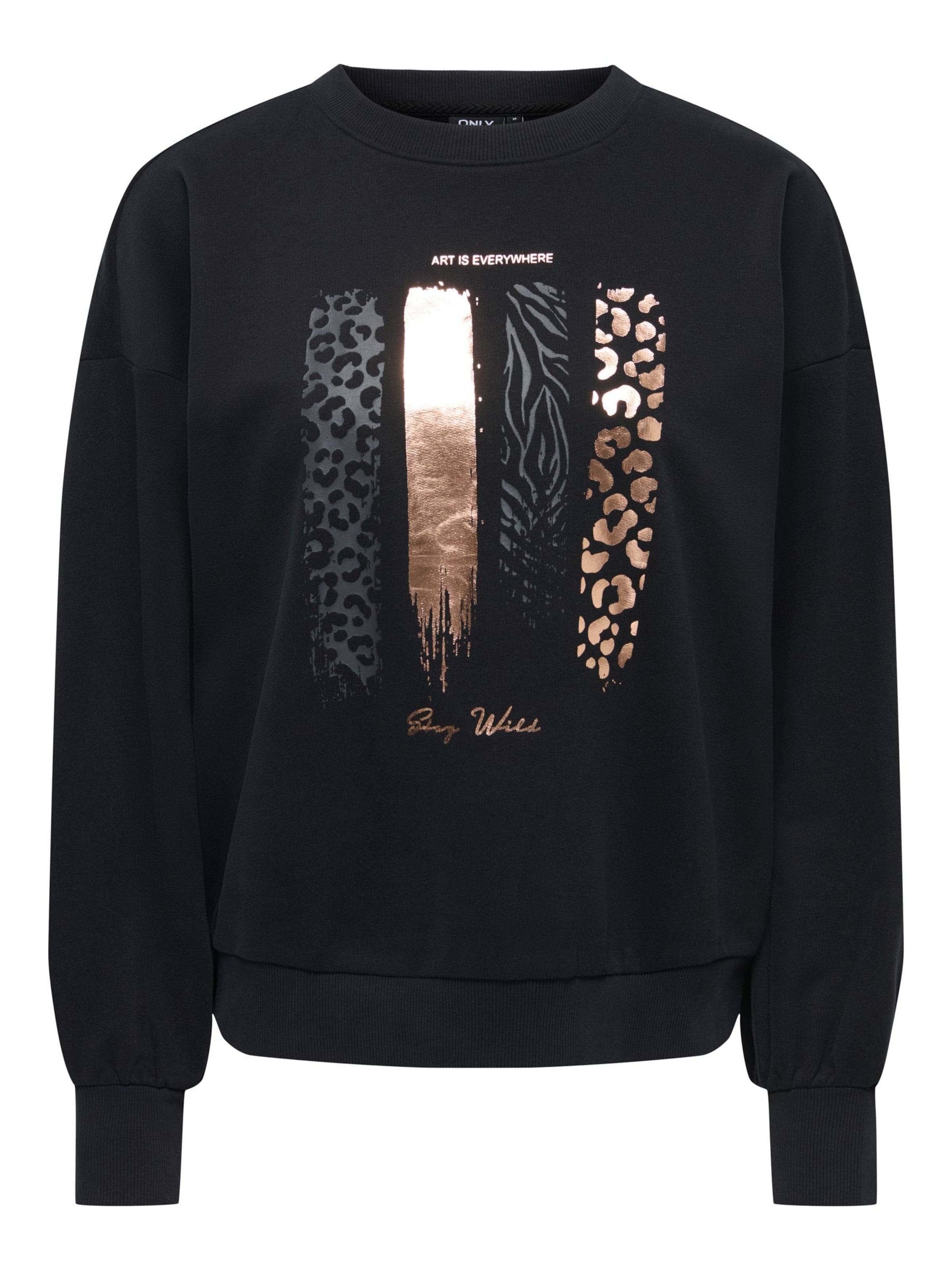 ONLY Sweatshirt 'ONLBROOKY' in XS in Black, Item view
