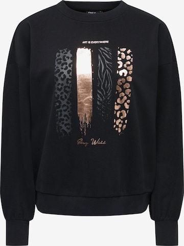 Felpa 'ONLBROOKY' di ONLY in nero: frontale