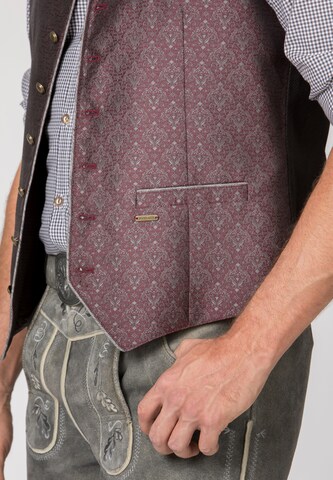 STOCKERPOINT Traditional Vest 'Morris' in Purple